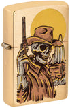 Encendedores Zippo Wild West Skeleton Design 48519