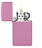 Encendedores Zippo Slim® Pink Matte 1638