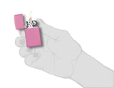 Encendedores Zippo Slim® Pink Matte 1638